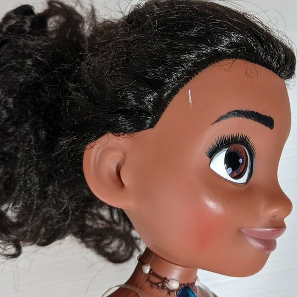 Disney Moana Doll Singing Talking 14" Light Up Necklace Toy - Tested and Works! - Picture 6 of 8